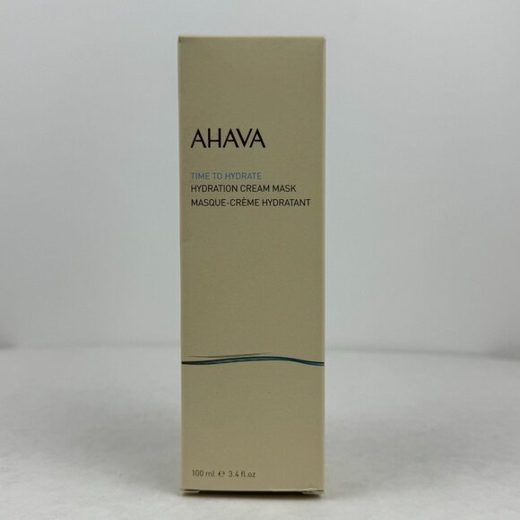AHAVA Time To Hydrate Hydration Cream Mask 3.4 fl oz Dead Sea Minerals Sealed - Picture 2 of 9